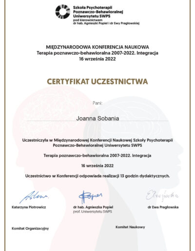 certyfikat-miedzynarodowa-konferencja-naukowa-joanna-sobani