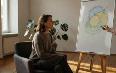 Jak terapia poznawczo-behawioralna pracuje z lękiem, natrętnymi myślami i unikaniem w nerwicy lękowej